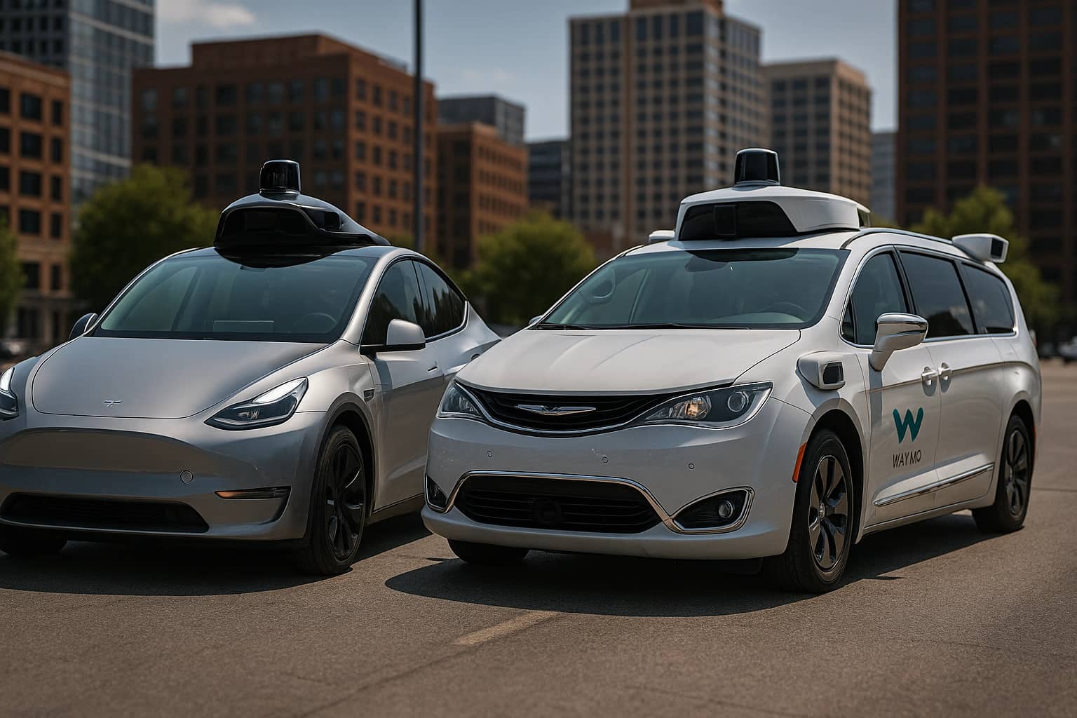 Tesla Robotaxi vs Waymo: Battle of the Bots